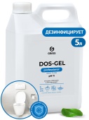 «DOS GEL» Дезинфицирующий чистящий гель  (канистра 5,3 кг)