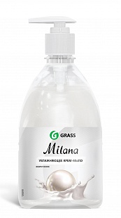 «Milana» жемчужное с дозатором (флакон 500 мл) Жидкое крем-мыло 