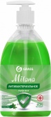 «Milana» Жидкое мыло антибактериальное  - зеленый чай (флакон 500 мл)